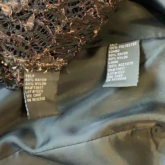 Karen Miller Chiffon dress/gown. Size 6 - Picture 14 of 15